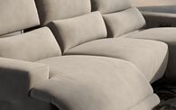 Poggio 3 Seater Power Recliner Right Hand Facing Sliding Chaise with Power Head Tilt | Poggio Sofa Range | ScS