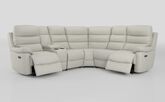 Ossett 2 Corner 2 Power Sofa with Left Hand Facing Console & Head Tilt
