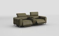 Casetti 3 Seater Power Recliner Sofa with Console & Power Head Tilt | Casetti Sofa Range | ScS
