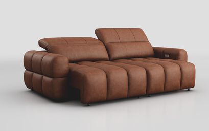 Civitella 4 Seater Sofa with Power Sliding Seats & Manual Head Tilt | Civitella Sofa Range | ScS