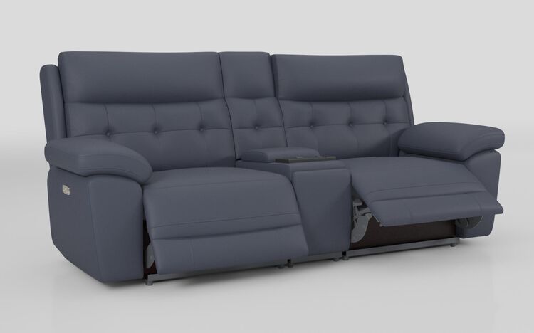 Belford 3 Seater Power Recliner Sofa with Media Console and Power Head Tilt | Belford Sofa Range | ScS