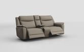 Savio 3 Seater Power Recliner Sofa with Power Console