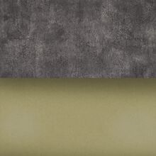 Pervinca Anthracite/Gold Metal Feet