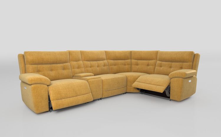 Belford 3 Corner 1 Power Sofa with Console & Headtilt | Belford Sofa Range | ScS