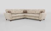 Living Esme Fabric 2 Corner 2 Sofa
