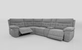 Belford 1 Corner 3 Power Recliner Sofa with Media Console