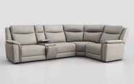 Savio 3 Corner 1 Sofa with Media Console & Silver Charging Pad | Savio Sofa Range | ScS