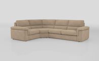 Crociale 1 Corner 3 Sofa Bed with Left Hand Facing Single Power Recliner | Crociale Sofa Range | ScS
