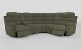 Ossett 2 Corner 2 Power Sofa with Left Hand Facing Console & Head Tilt