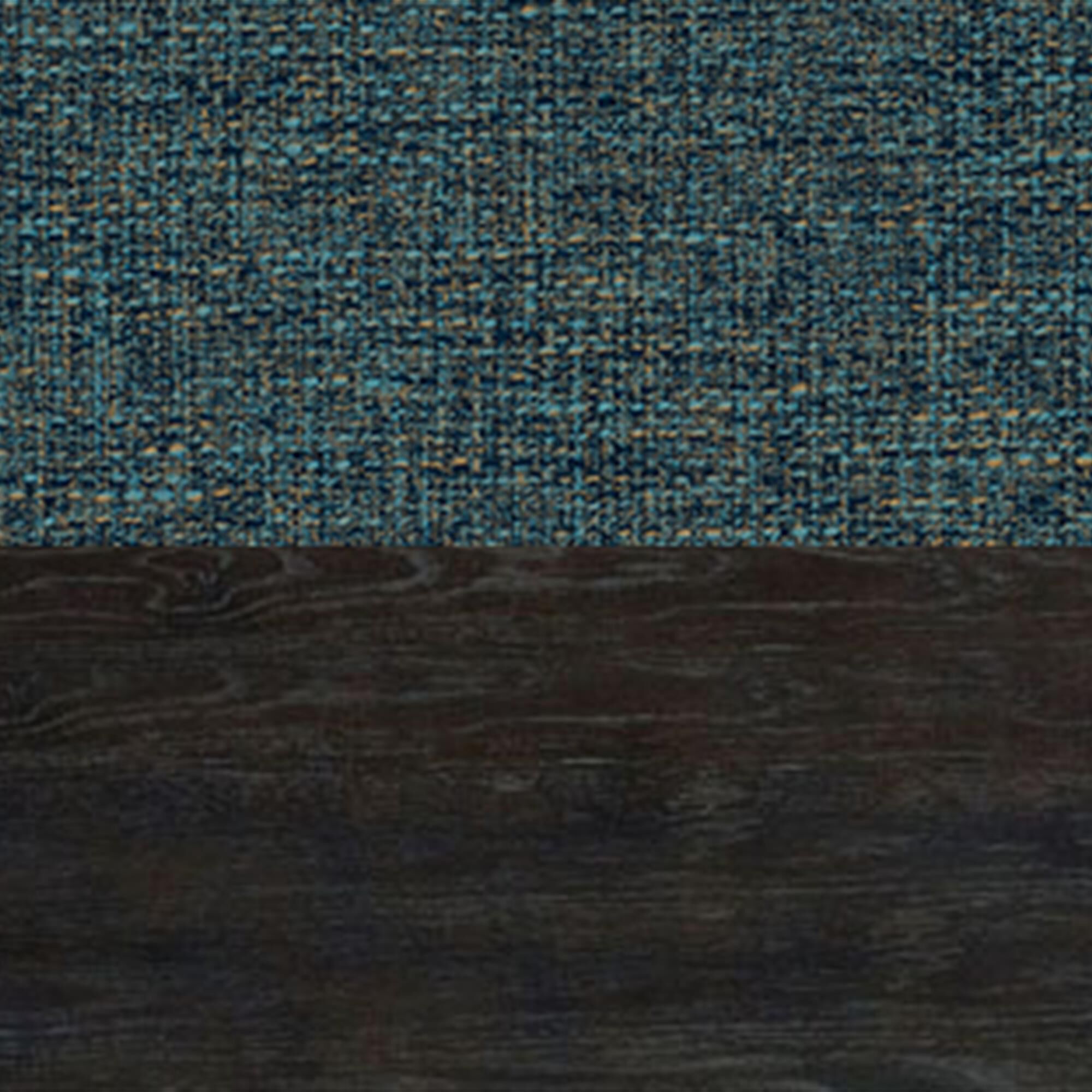 Acacia Blue/Black Wood Feet