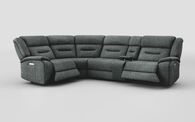 Massari 1 Corner 3 Power Recliner Sofa with Console & Head Tilt | Massari Sofa Range | ScS
