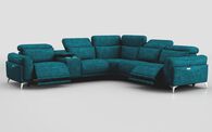 Gattolino 2 Corner 2 Power Recliner Sofa with Manual Headrests & Console | Gattolino Sofa Range | ScS