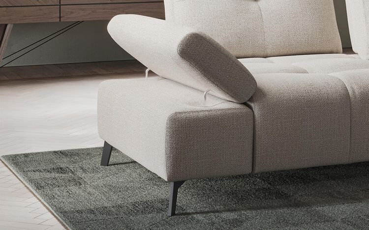 Linaro 2 Seater Sofa with Power Sliding Backrest & Adjustable Arms | Linaro Sofa Range | ScS