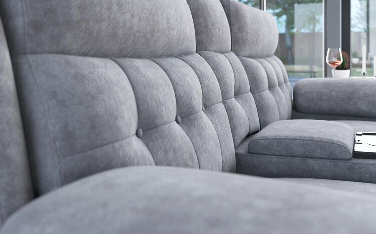 Belford 3 Corner 1 Power Recliner with Media Unit and Power Head Tilt | Belford Sofa Range | ScS