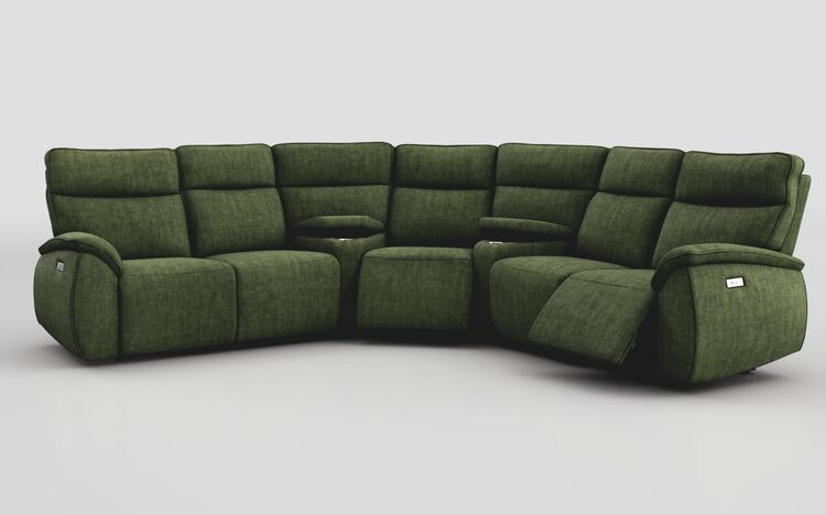 Solara 2 Corner 2 Power Recliner with Double Storage Consoles | Solara Sofa Range | ScS