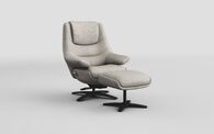Mirandola Swivel Manual Recliner Chair & Swivel Footstool | Mirandola Sofa Range | ScS