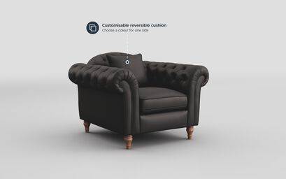 Regina Leather Armchair | Regina Sofa Range | ScS