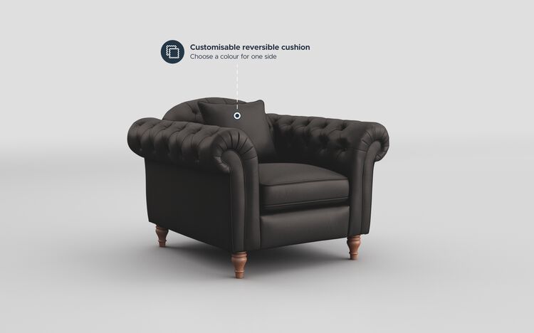 Regina Leather Armchair | Regina Sofa Range | ScS