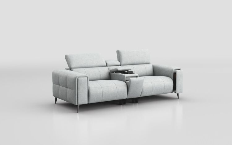 Casetti 3 Seater Sofa with Console & Manual Head Tilt | Casetti Sofa Range | ScS