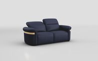 Voltana 3 Seater Sofa with Manual Head Tilt & Gold Trim | Voltana Sofa Range | ScS