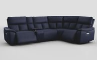 Pianello 3 Corner 1 Power Recliner Sofa with Console & Power Head Tilt | Pianello Sofa Range | ScS