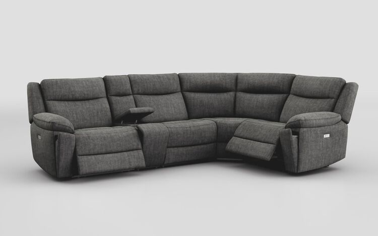 Villa 3 Corner 1 Power Recliner Sofa with Console | Villa Sofa Range | ScS