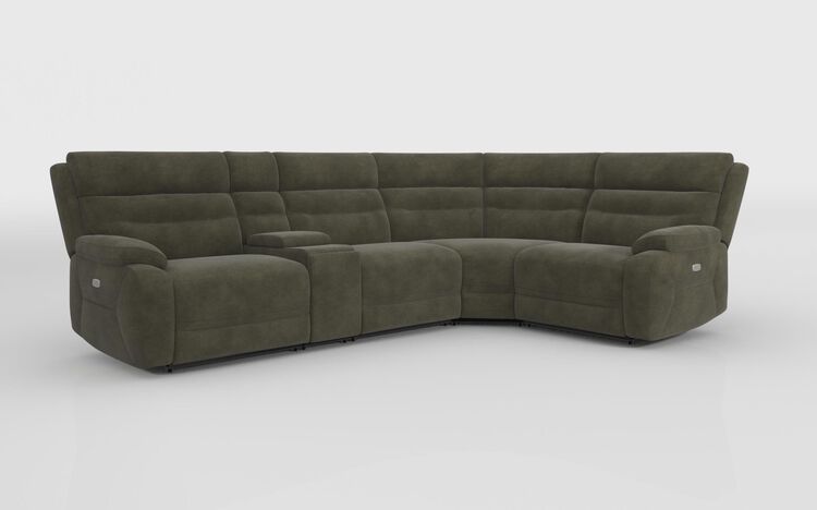 Fenton 3 Corner 1 Power Recliner Sofa with Console | Fenton Sofa Range | ScS