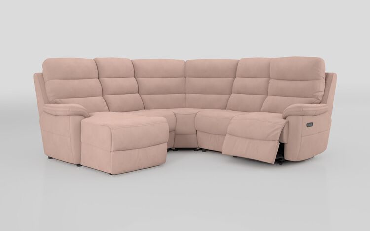 Ossett 2 Corner 2 Left Hand Facing Chaise Right Hand Facing Power Sofa with Head Tilt | Ossett Sofa Range | ScS