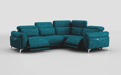 Gattolino 1 Corner 2 Power Sofa with Manual Head Tilt | Gattolino Sofa Range | ScS