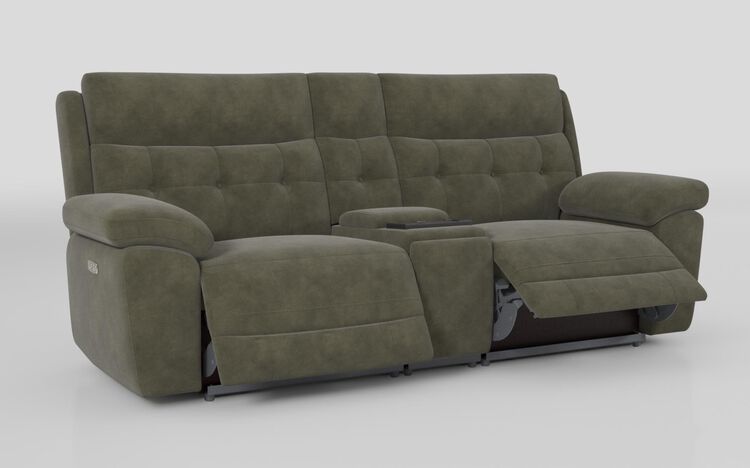 Belford 3 Seater Power Sofa with Media Console | Belford Sofa Range | ScS