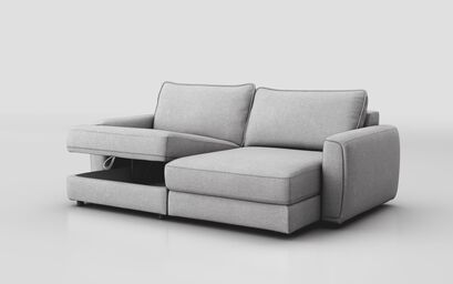 Lago 3 Seater Sofa with Right Hand Facing Sliding Seat & Left Hand Facing Storage Lounger | Lago Sofa Range | ScS