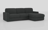 Barete Large Arm 4 Seater Sofa Bed with Right Hand Facing Large Lounger