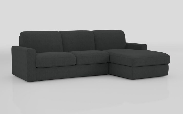 Barete Large Arm 4 Seater Sofa Bed with Right Hand Facing Large Lounger | Barete Sofa Range | ScS