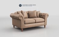 Regina Leather 2 Seater Sofa | Regina Sofa Range | ScS