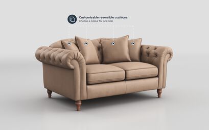 Regina Leather 2 Seater Sofa | Regina Sofa Range | ScS