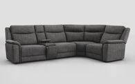 Savio 3 Corner 1 Sofa with Media Console & Silver Charging Pad | Savio Sofa Range | ScS