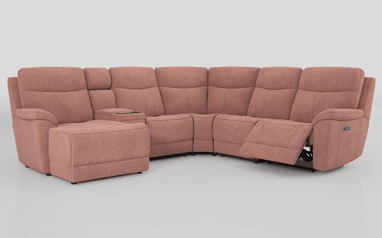 Eldwick 3 Corner 3 Left Hand Facing Power Right Hand Facing Console & Chaise Sofa | Eldwick Sofa Range | ScS