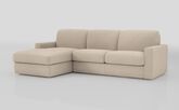 Barete Large Arm 4 Seater Sofa Bed with Left Hand Facing Large Lounger