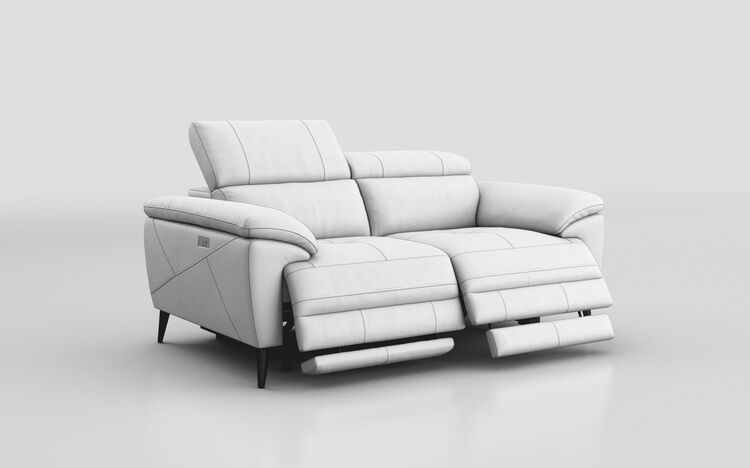 Rodello 2 Seater Power Recliner Sofa with Manual Head Tilt | Rodello Sofa Range | ScS
