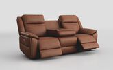 Poggiolo 3 Seater Power Recliner Sofa with Table 