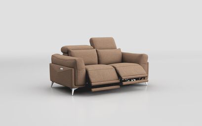 Gattolino 2 Seater Power Recliner Sofa with Manual Head Tilt | Gattolino Sofa Range | ScS