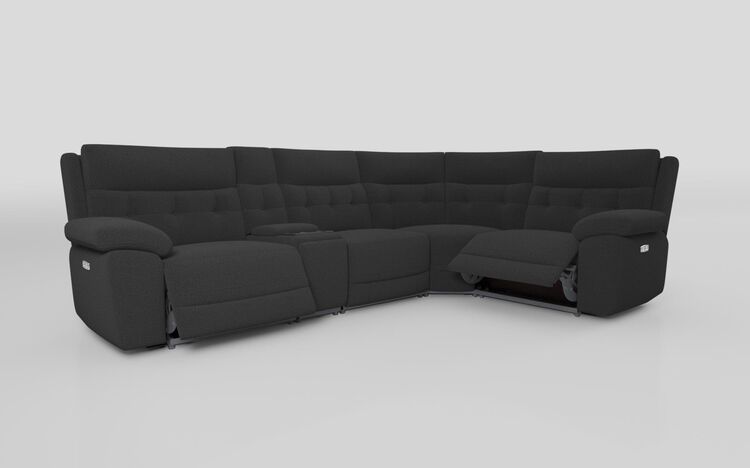 Belford 3 Corner 1 Power Recliner with Media Unit and Power Head Tilt | Belford Sofa Range | ScS