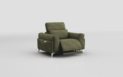 Gattolino Power Recliner Chair with Manual Head Tilt | Gattolino Sofa Range | ScS