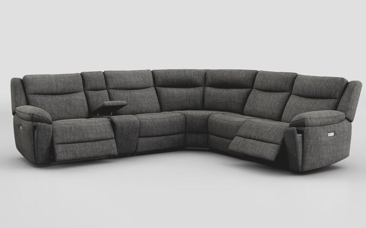 Villa 3 Corner 3 Power Recliner Sofa with Console & Cup Holders | Villa Sofa Range | ScS