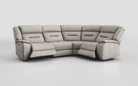 Massari 3 Corner 1 Power Recliner Sofa with Power Head Tilt | Massari Sofa Range | ScS