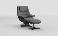 Mirandola Swivel Manual Recliner Chair & Swivel Footstool | Mirandola Sofa Range | ScS