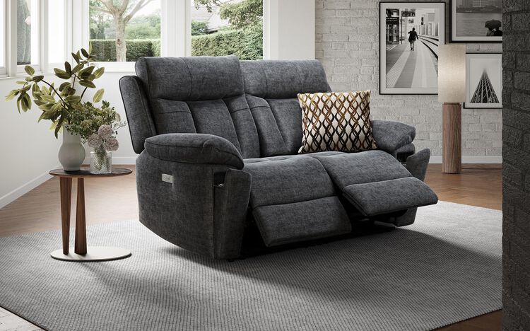 Chalbury 2 Seater Power Recliner Sofa with Cup Holders | Chalbury Sofa Range | ScS