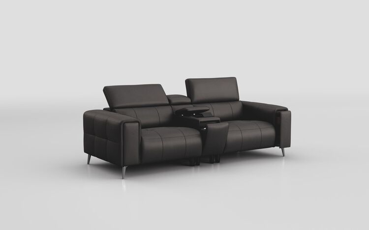 Casetti 3 Seater Sofa with Console & Manual Head Tilt | Casetti Sofa Range | ScS