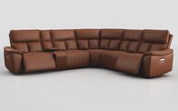 Pianello 3 Corner 3 Power Recliner Sofa with Console & Power Head Tilt | Pianello Sofa Range | ScS