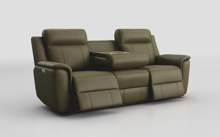Orio 3 Seater Power Recliner Sofa with Drop Down Table | Orio Sofa Range | ScS